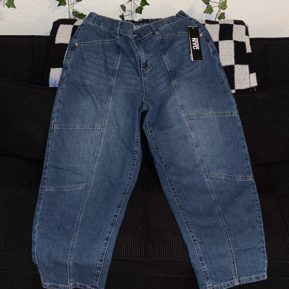 Madden NYC Brand new barrel Blue Denim Jeans